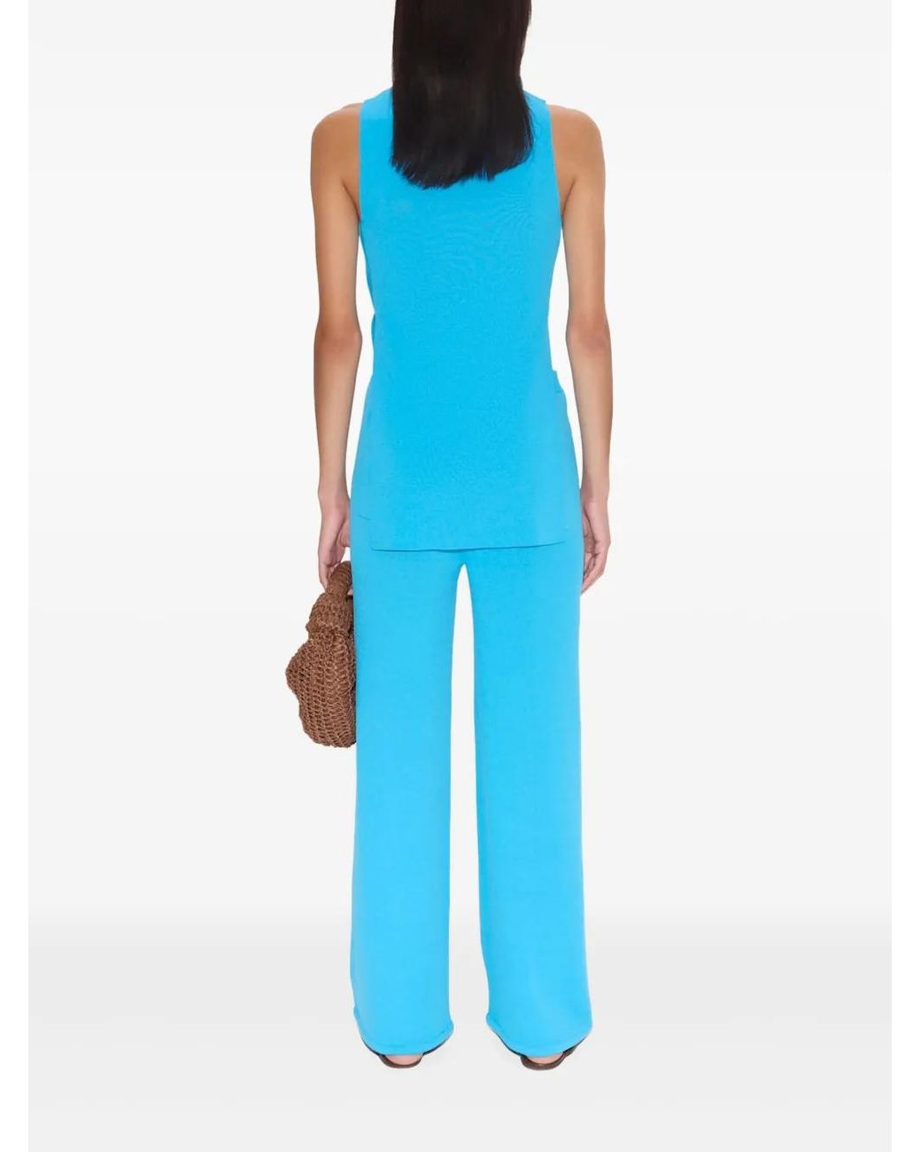 Simon Miller Blue Knits By Jabber Trousers