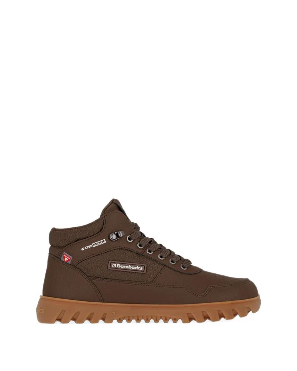 Barebarics Brown High-Top Sneakers