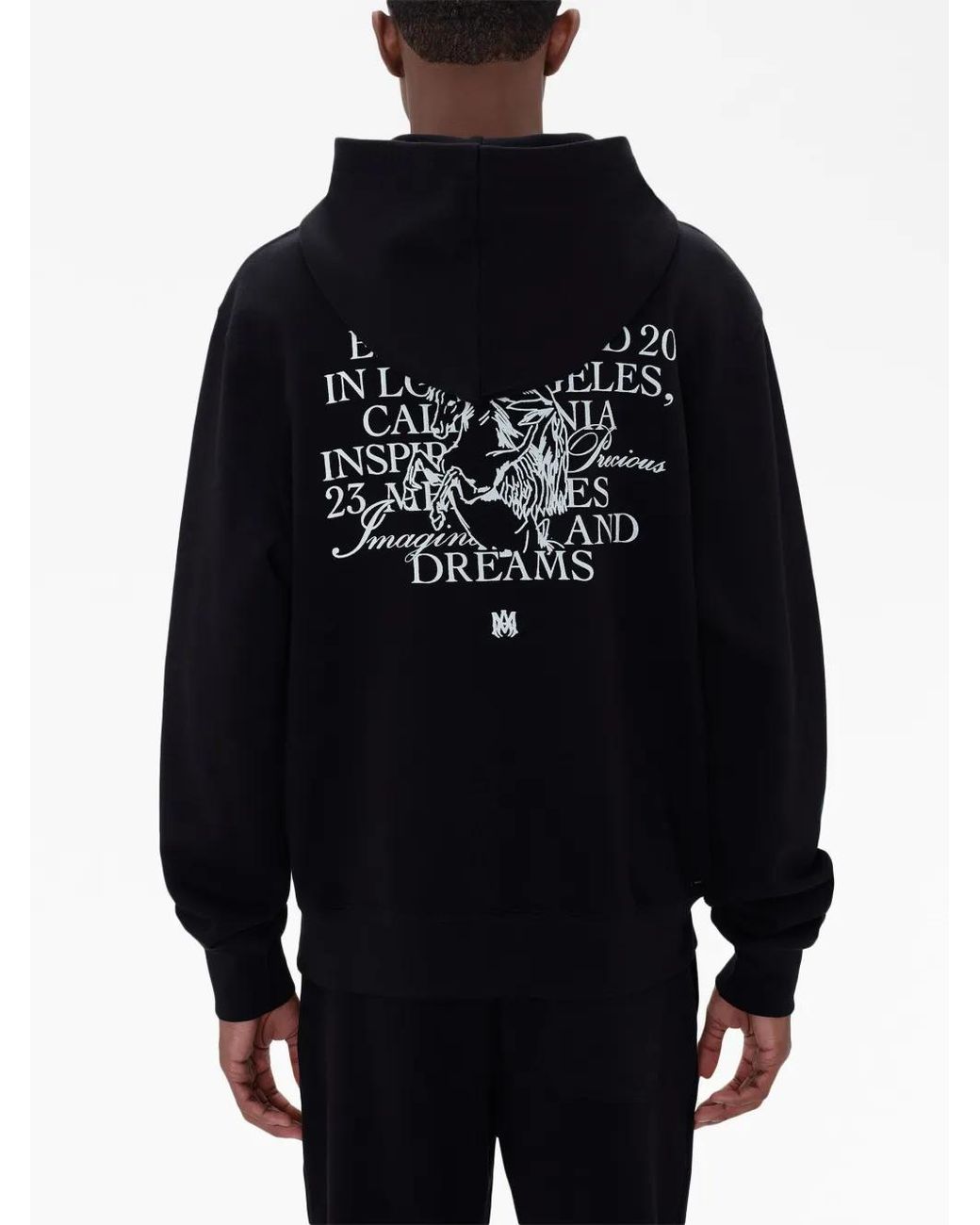 Amiri Black Precious Memories Hoodie for men