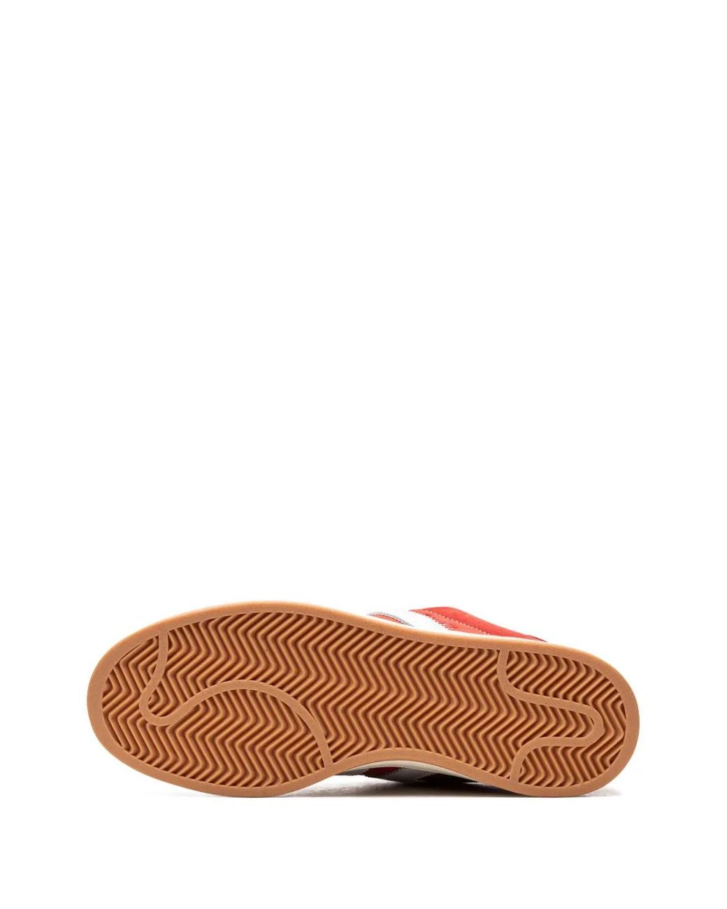 Adidas Originals Red Campus 00S Suede Retro Sneakers for men
