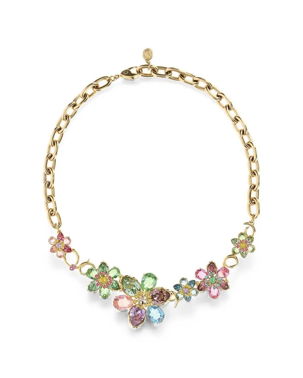 Swarovski Metallic Idyllia Crystal-Embellished Necklace