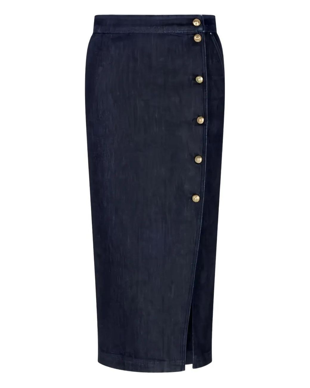 Giorgio Armani Blue High-Waisted Skirt
