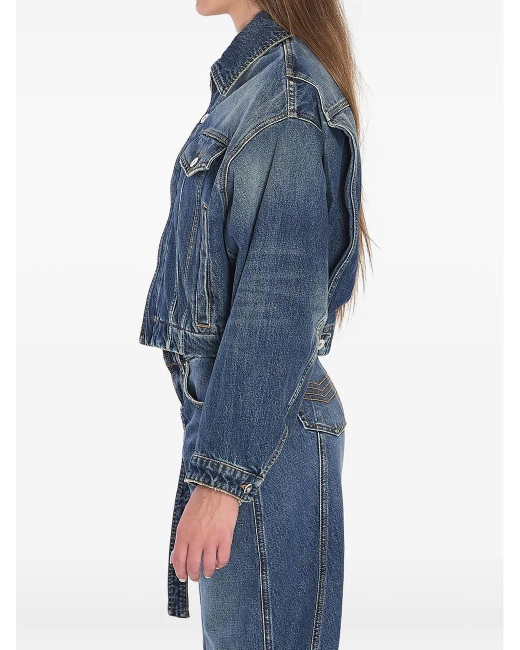 Jean Paul Gaultier Blue Strap Jacket