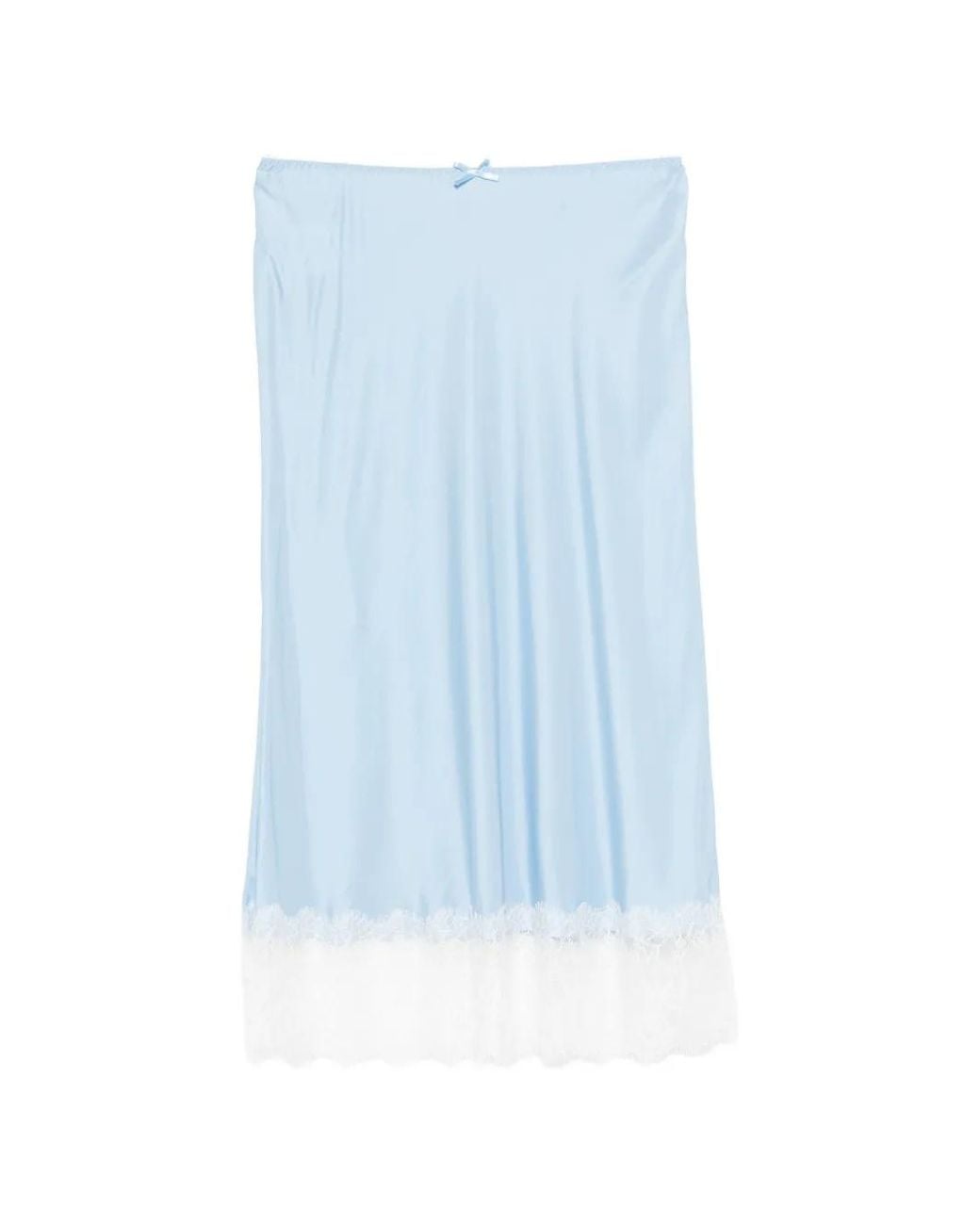 Moschino Blue Jupe Mi-Longue À Ornements En Dentelle