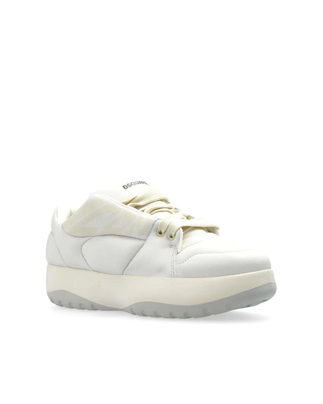 DSquared² White Puffer Sneakers