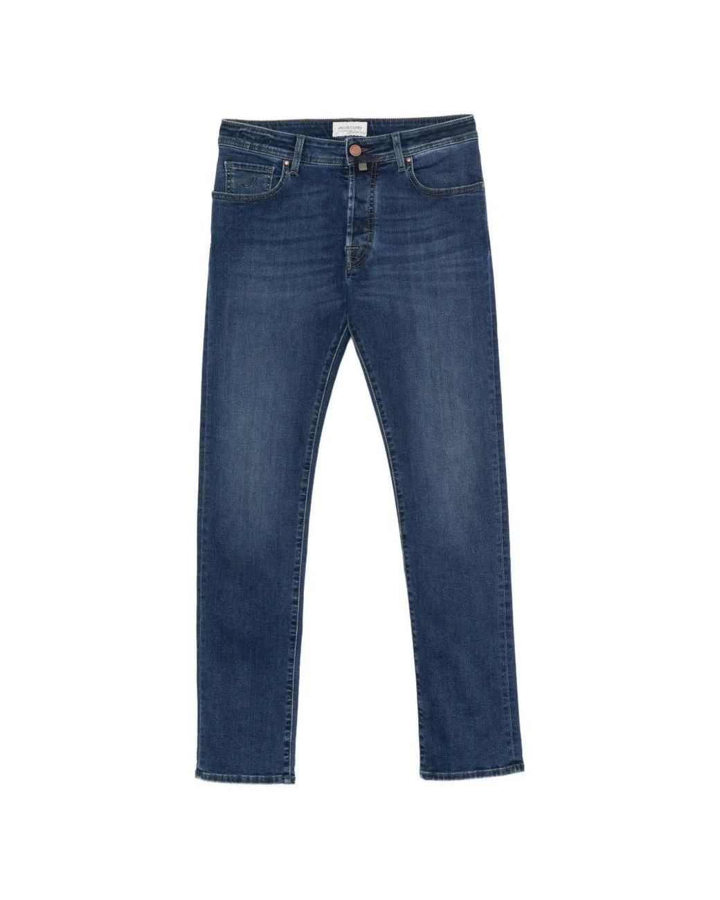 Jacob Cohen Blue Jean Bard À Coupe Slim for men