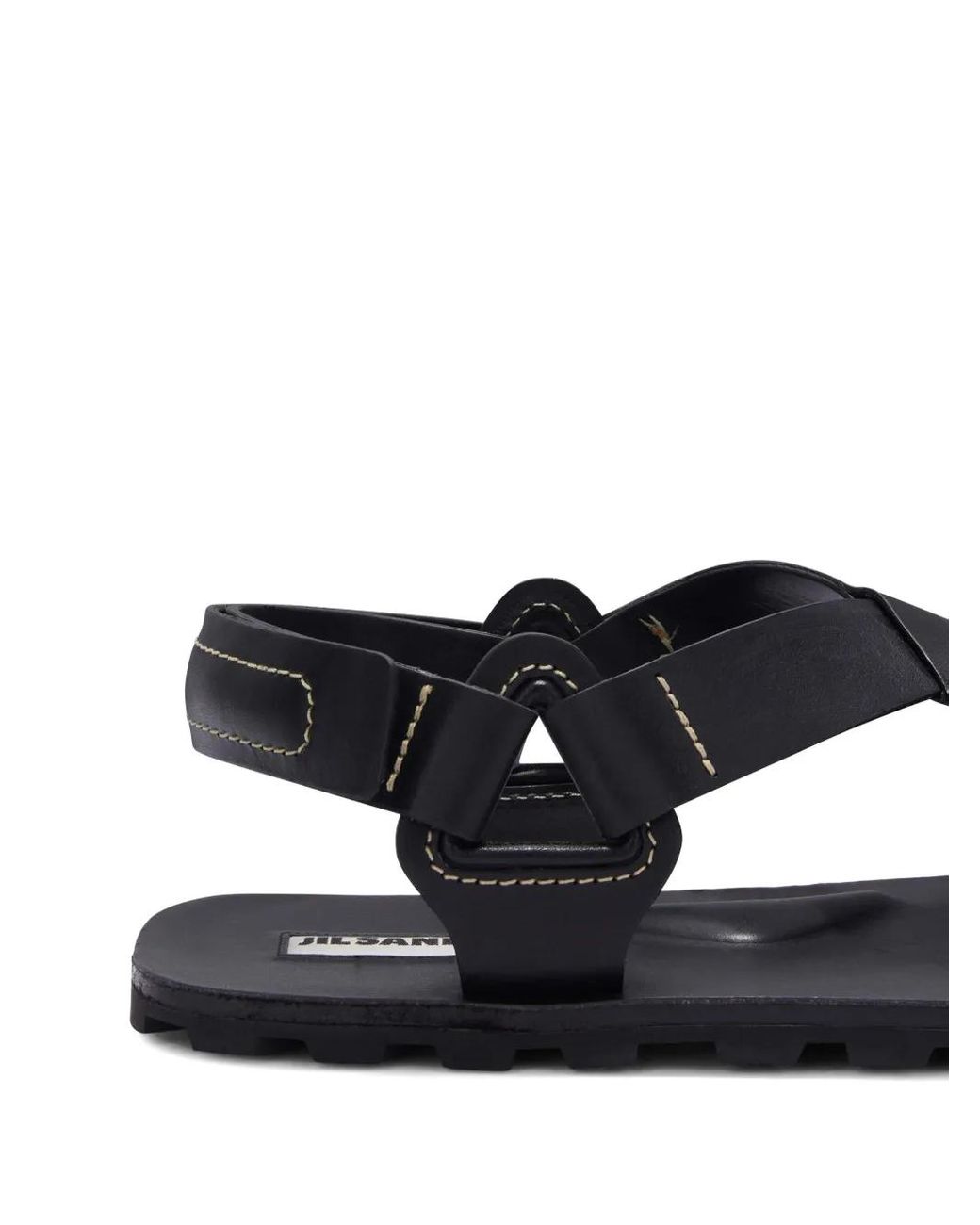 Jil Sander Blue Leather Sandals for men