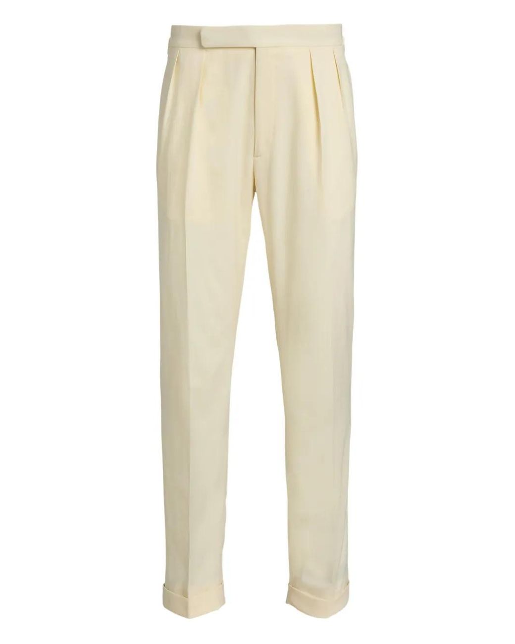 Ralph Lauren Natural Wool Trousers for men