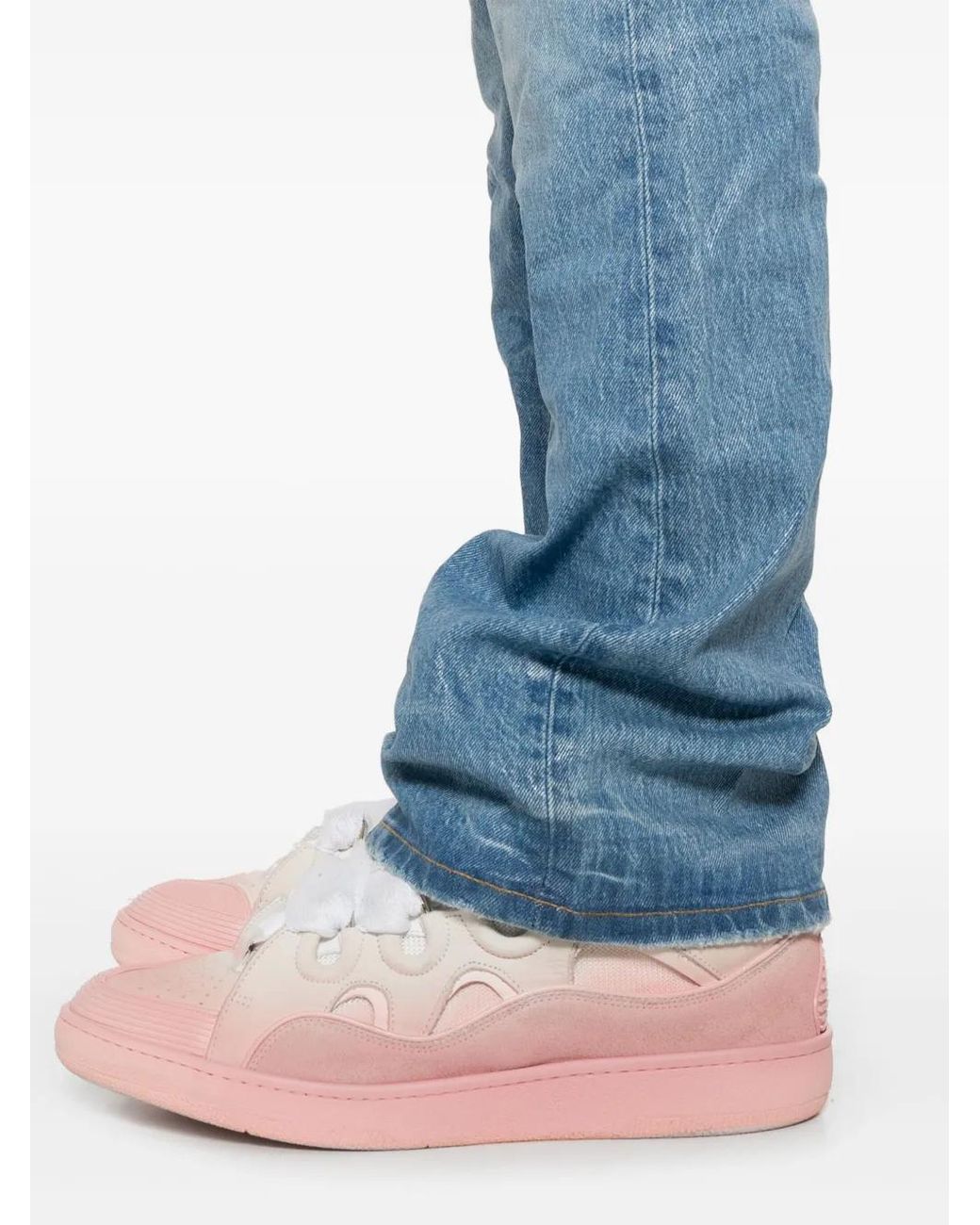 Purple Brand Blue P004 Bootcut Jeans for men
