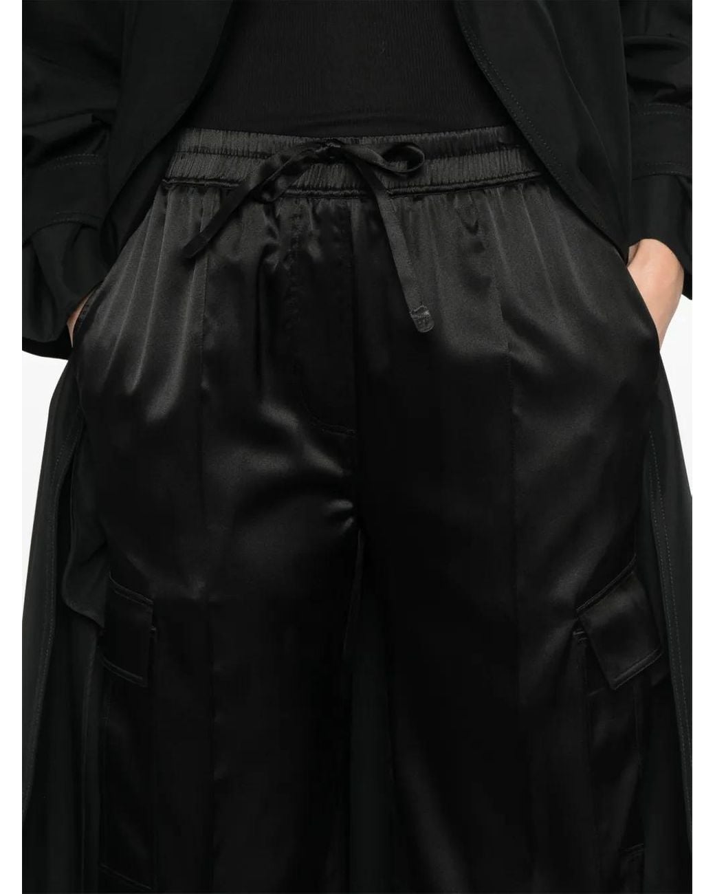 Tom Ford Black Satin Cargo