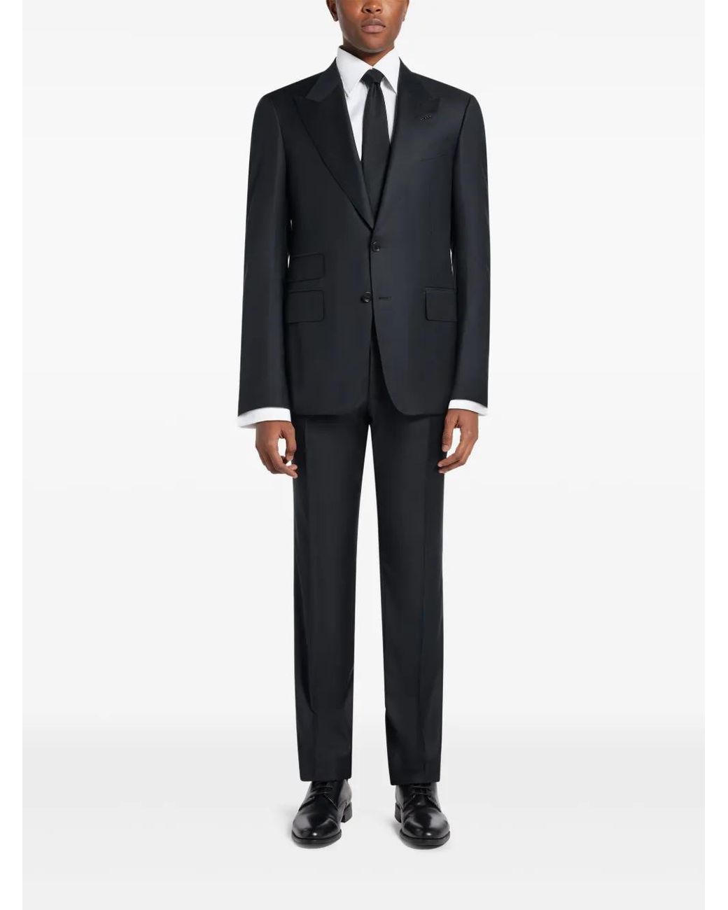 Tom Ford Blue Single-Breasted Suit