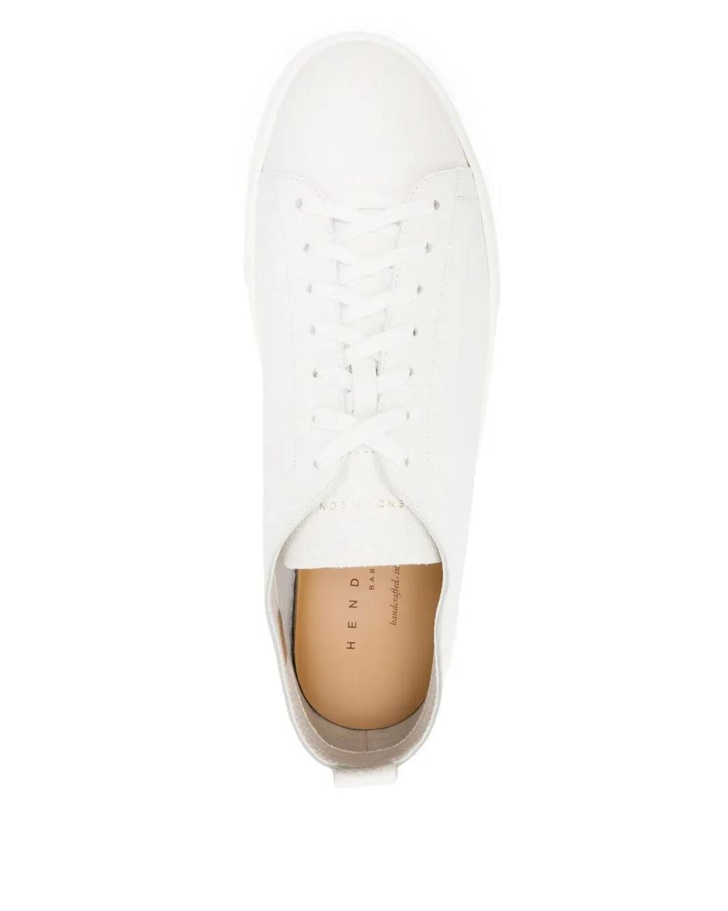 Henderson White Leather Sneakers for men