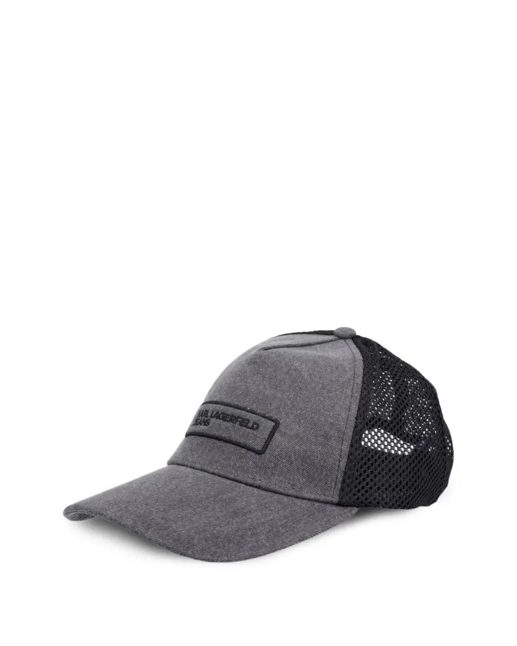 Karl Lagerfeld Baseballkappe Mit Mesh-Einsatz in Gray für Herren