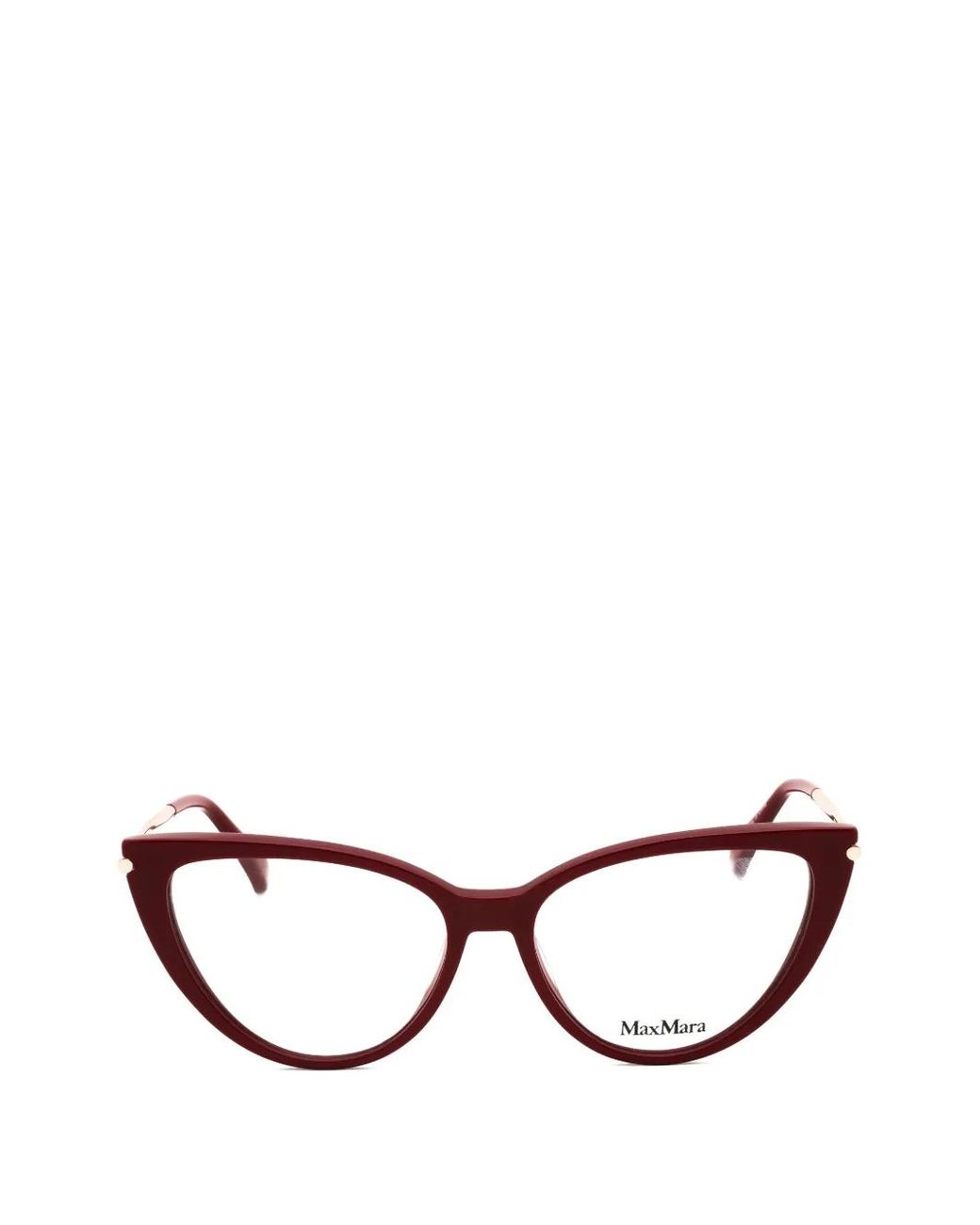 Max Mara Metallic Cat-Eye Glasses