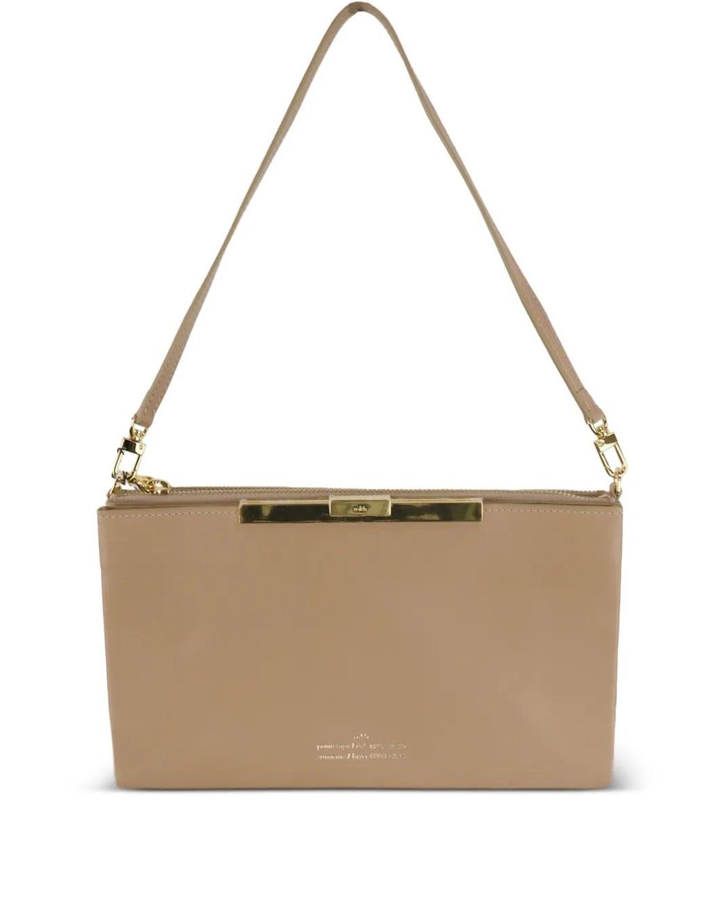 ROKH Natural Triple File Clutch Bag
