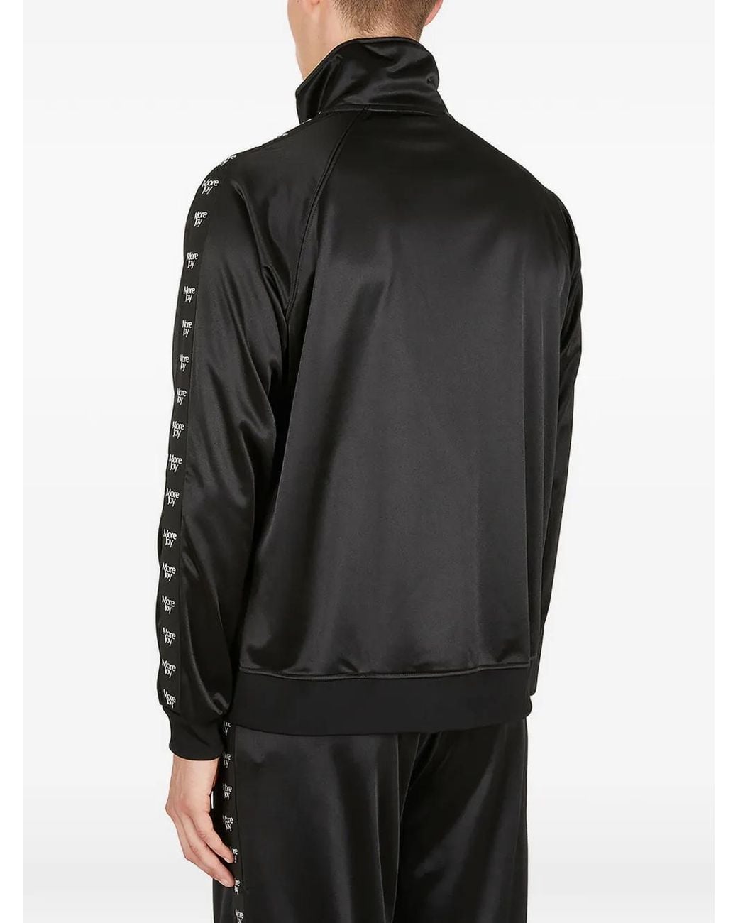 More Joy Black Zip-Fastening Sweatshirt