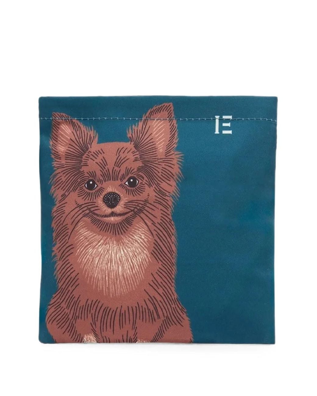 Inoui Edition Blue Tou Tou Dog-Print Tote Bag