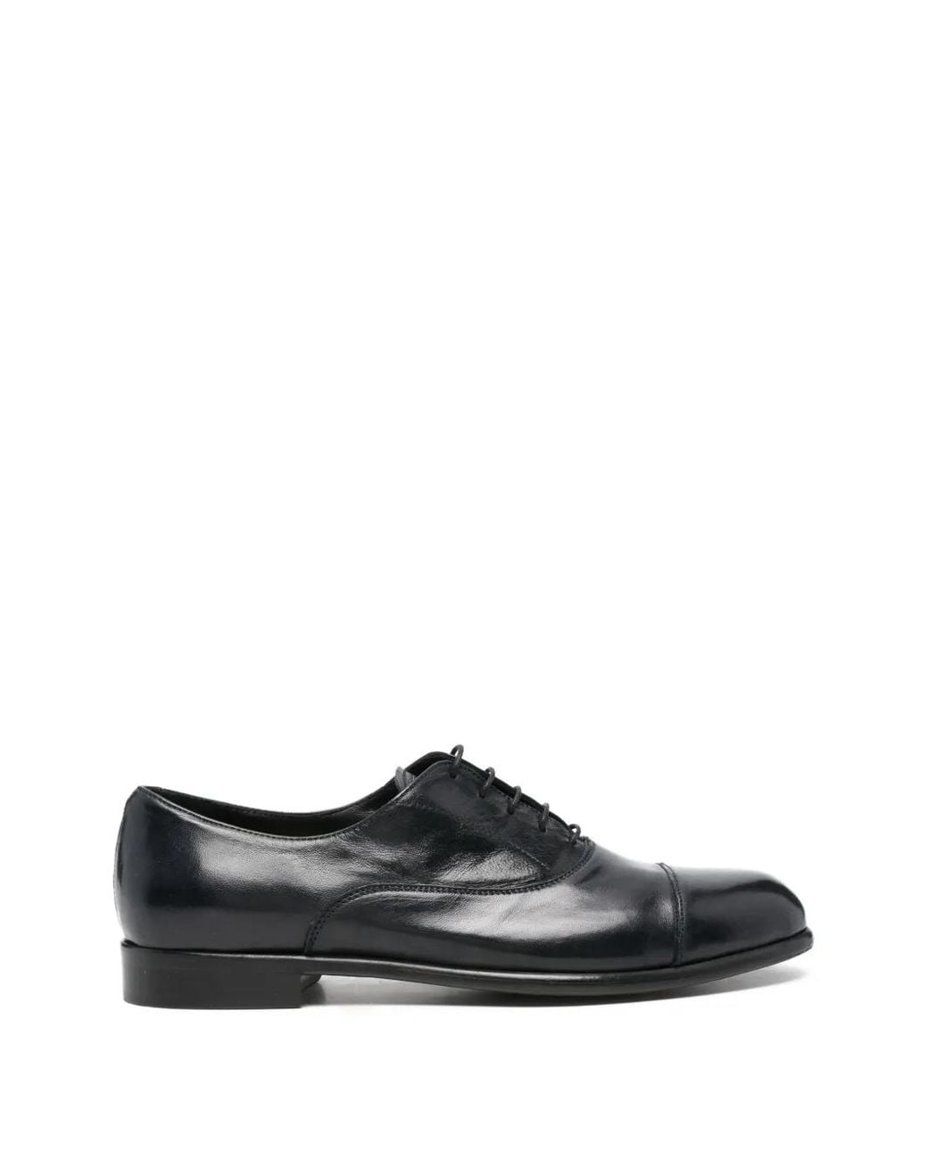 Calpierre Black Richelieus À Bout En Amande for men