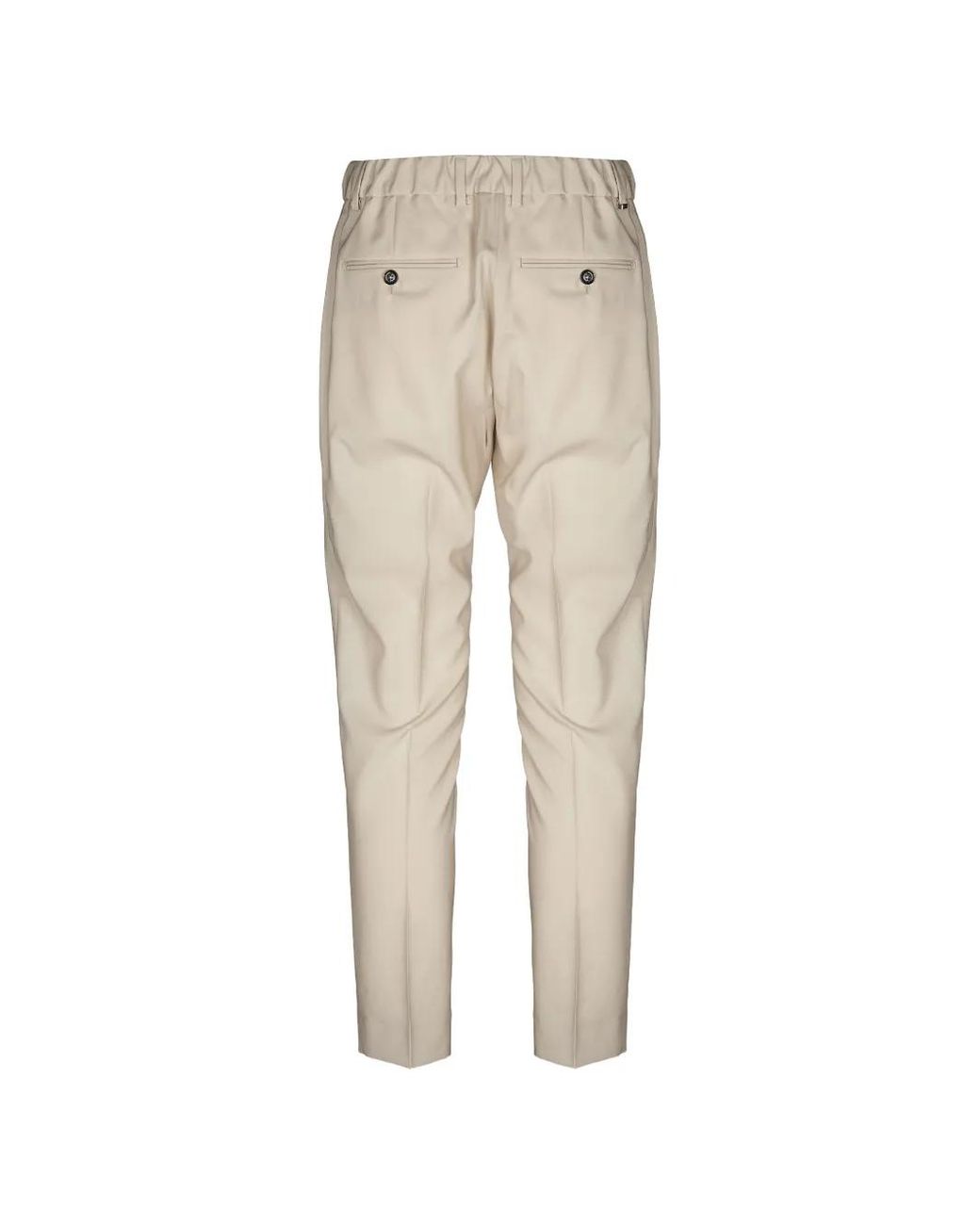 BE ABLE Natural Drawstring Trousers for men