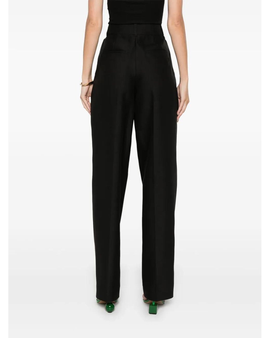 Jacquemus Black Wide Trousers
