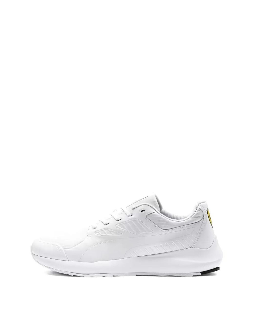 PUMA White X Scuderia Ferrari Lace-Up Sneakers