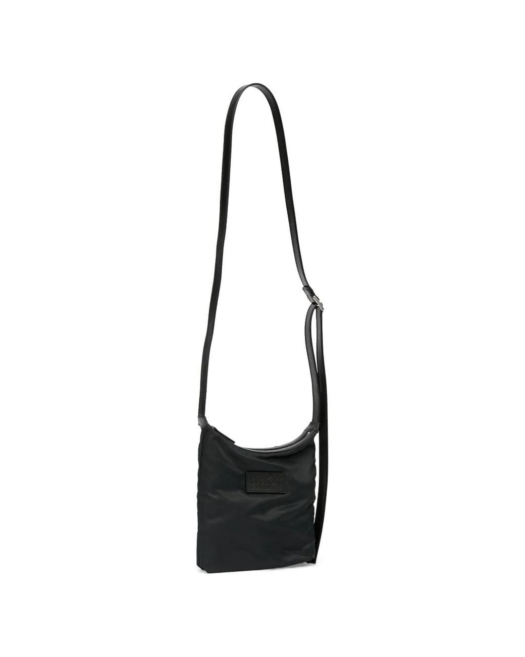 MM6 by Maison Margiela White Numeric Vertical Crossbody Bag