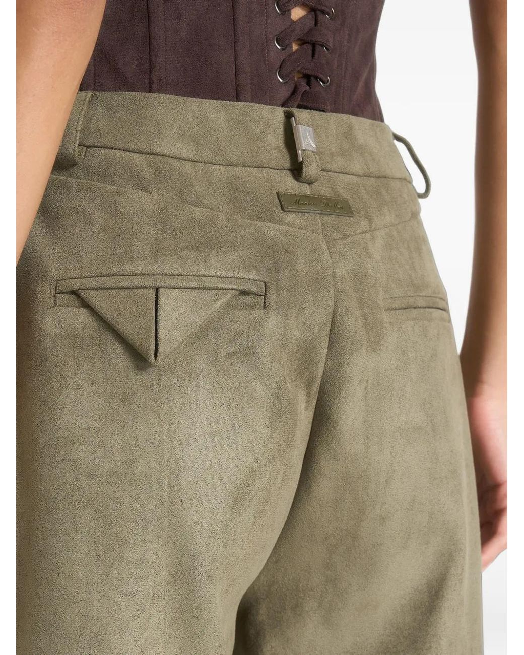 Manière De Voir Green Pantalon Ample Solene