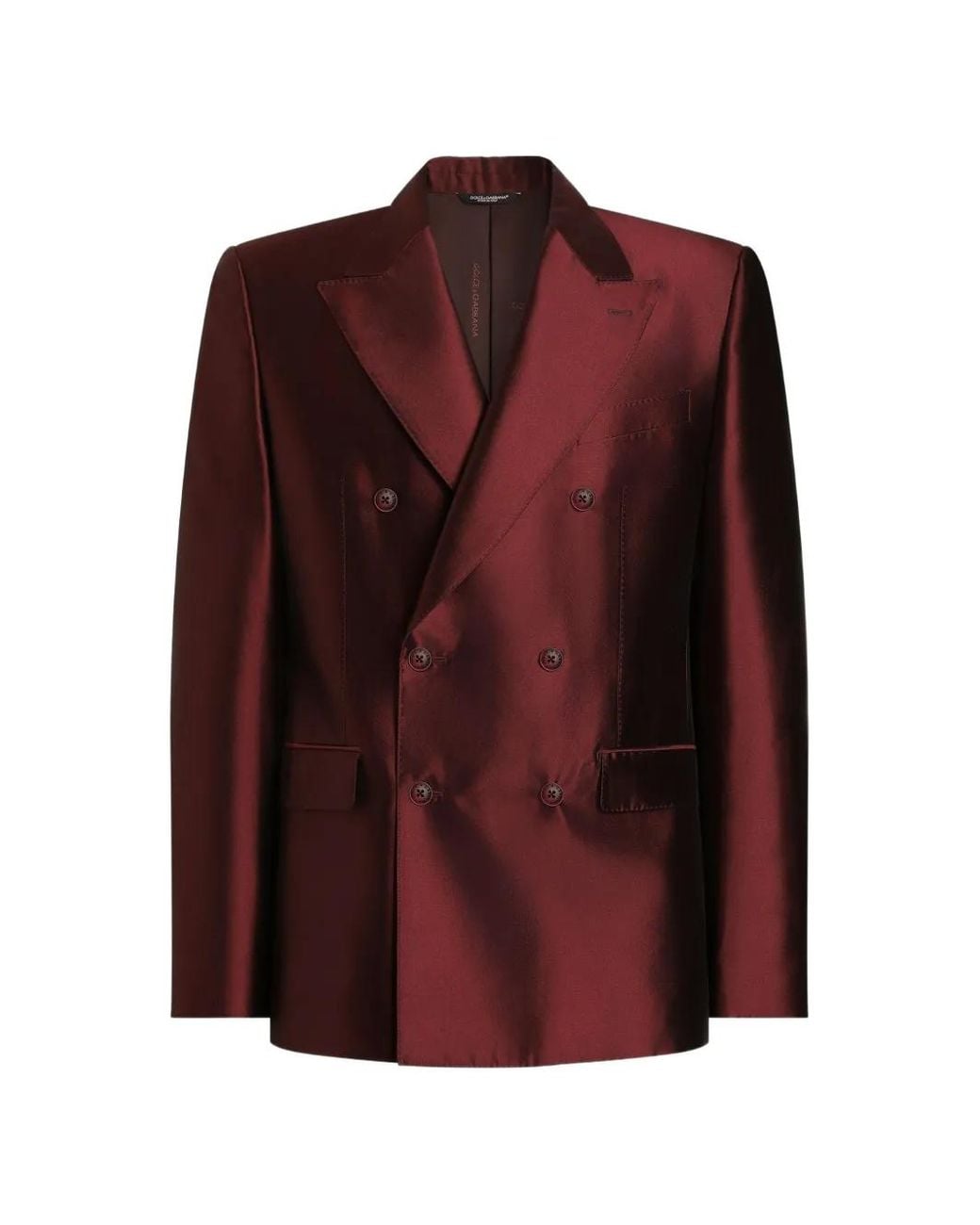 Dolce & Gabbana Purple Sicilia Light Double-Breasted Jacket for men