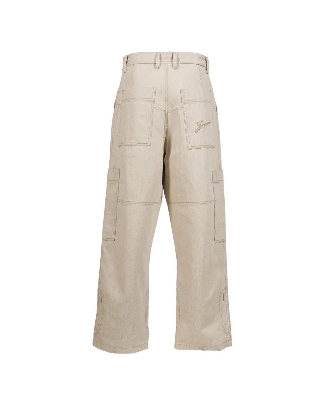 Jacquemus White Trousers for men