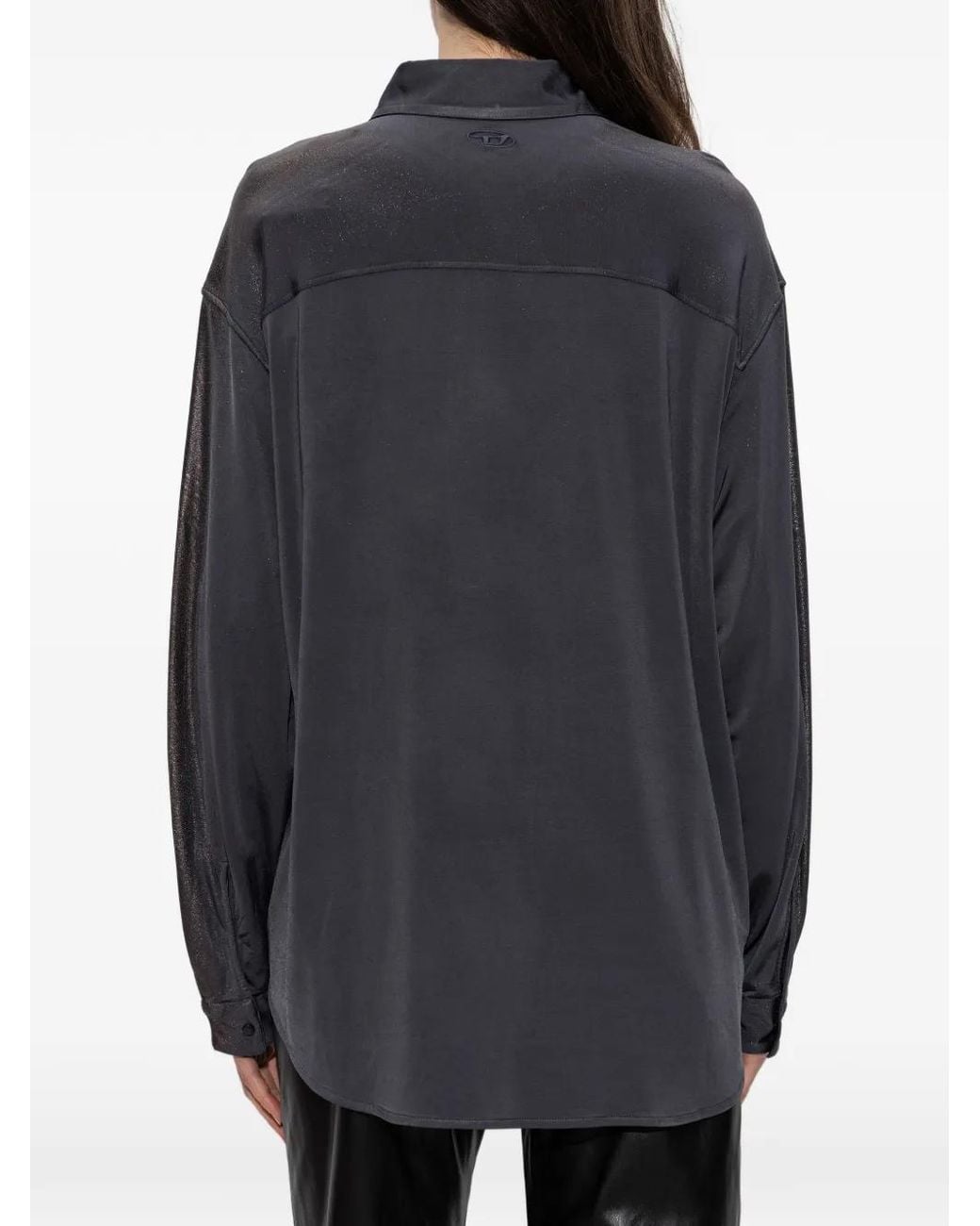 DIESEL Blue Chemise À Manches Longues