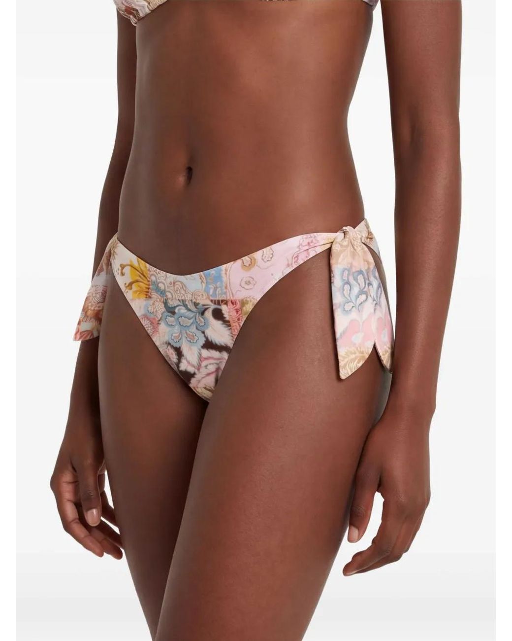 Zimmermann White Daylight Tie Bikini Pant
