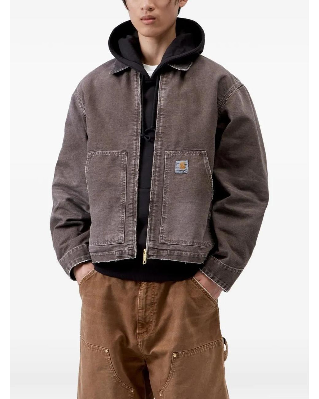 Carhartt Brown Og Arcan Jacket for men