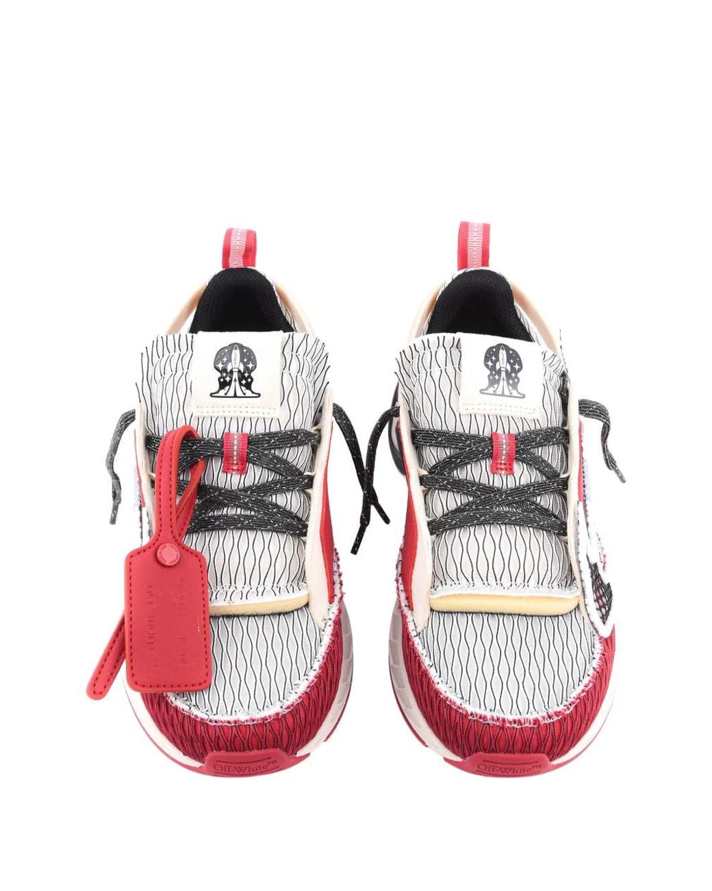Off-White c/o Virgil Abloh Red Space Memo Sneakers for men