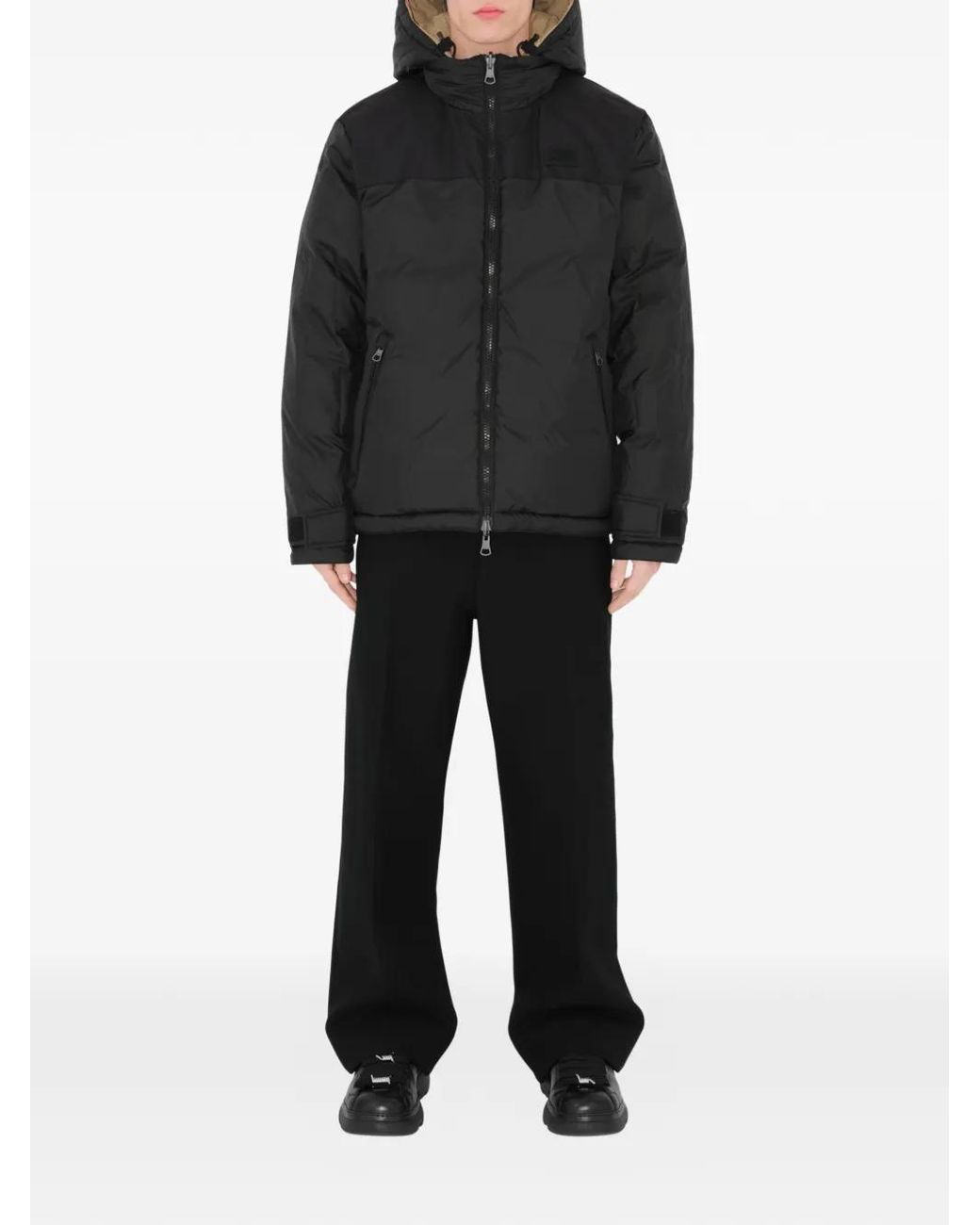 Burberry Natural Reversible Check Puffer Jacket for men