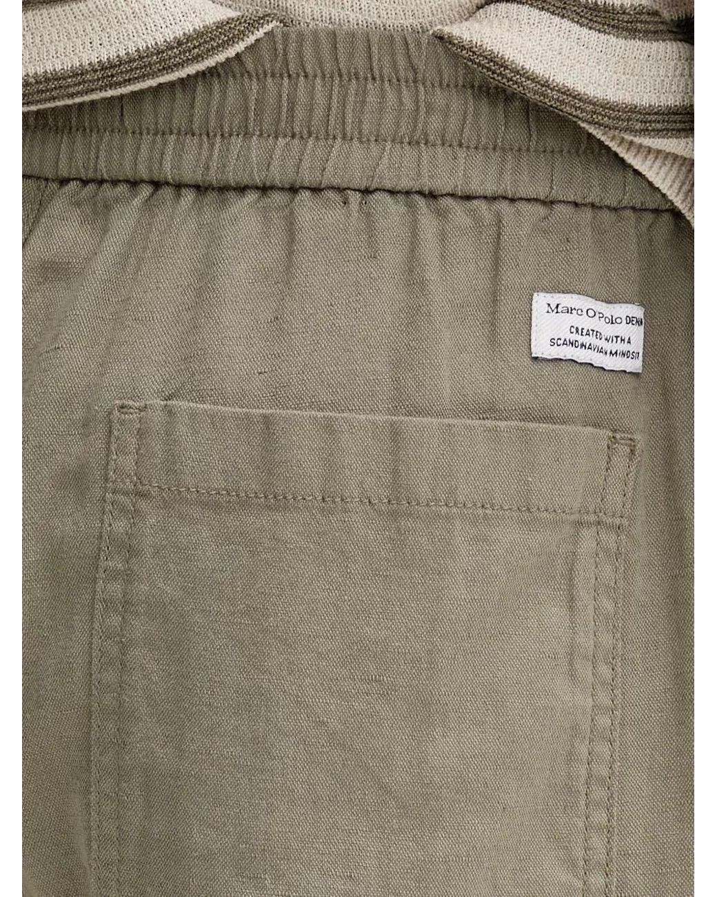 Marc O' Polo Natural Elasticated-Waist Shorts for men