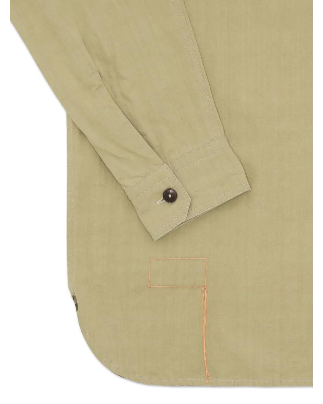 Fortela Natural Button Pocket Overshirt for men