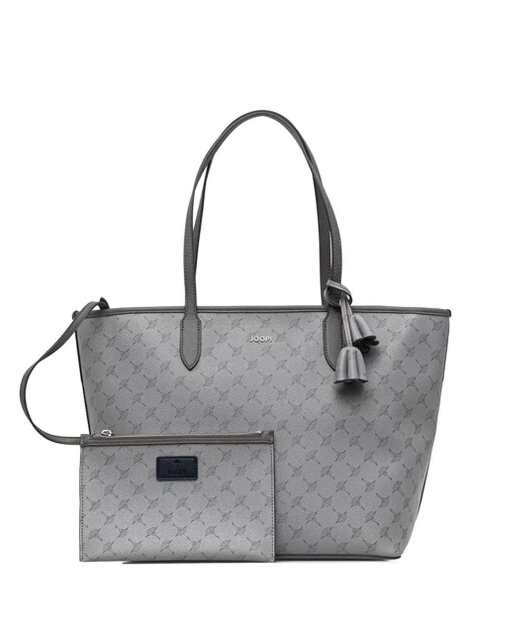 Joop! Gray Cortina Lara Patterned Shoulder Bag