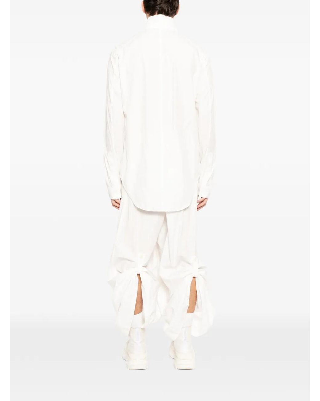 Julius White Fencing Shirt for men