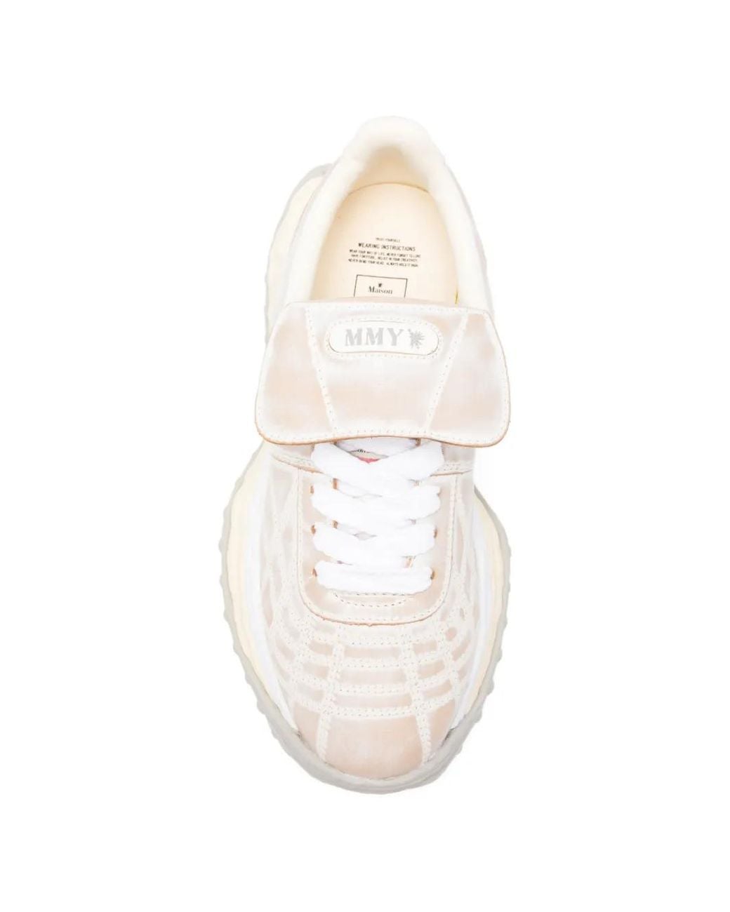 Maison Mihara Yasuhiro White Trainers for men