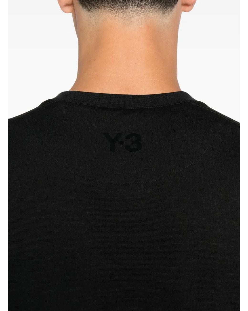 Y-3 Black T-Shirt for men