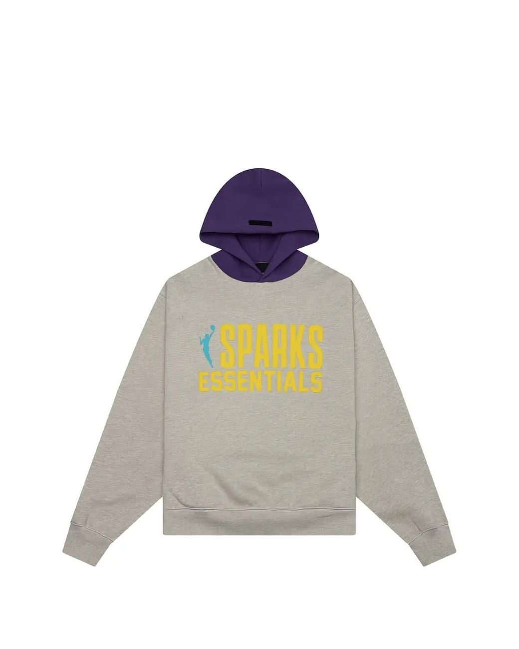 Fear Of God Gray X Nba Sparks Classic Hooded Hoodie