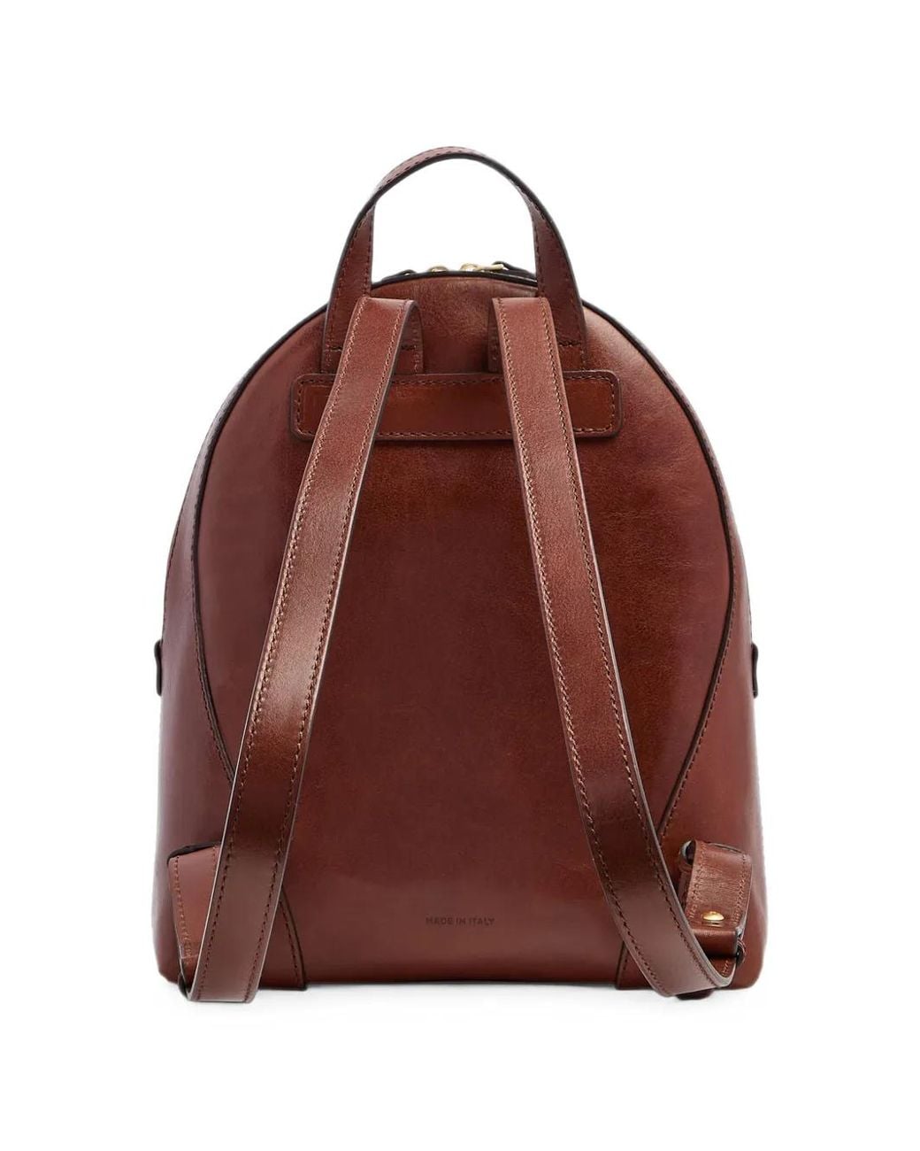 The Bridge Brown Leather Backpack