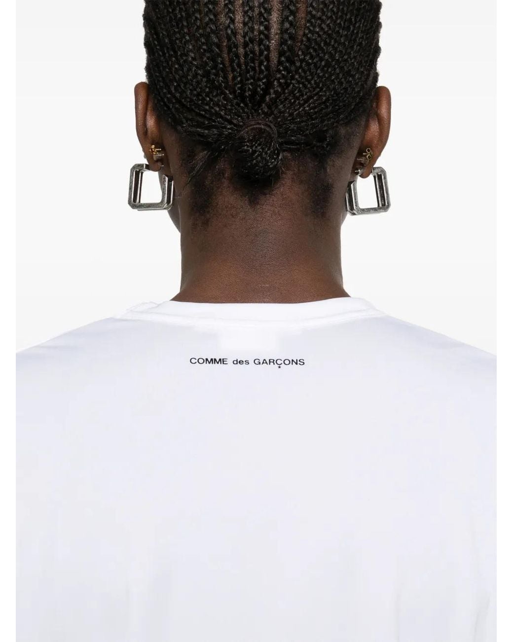 Comme des Garçons White Logo T-Shirt