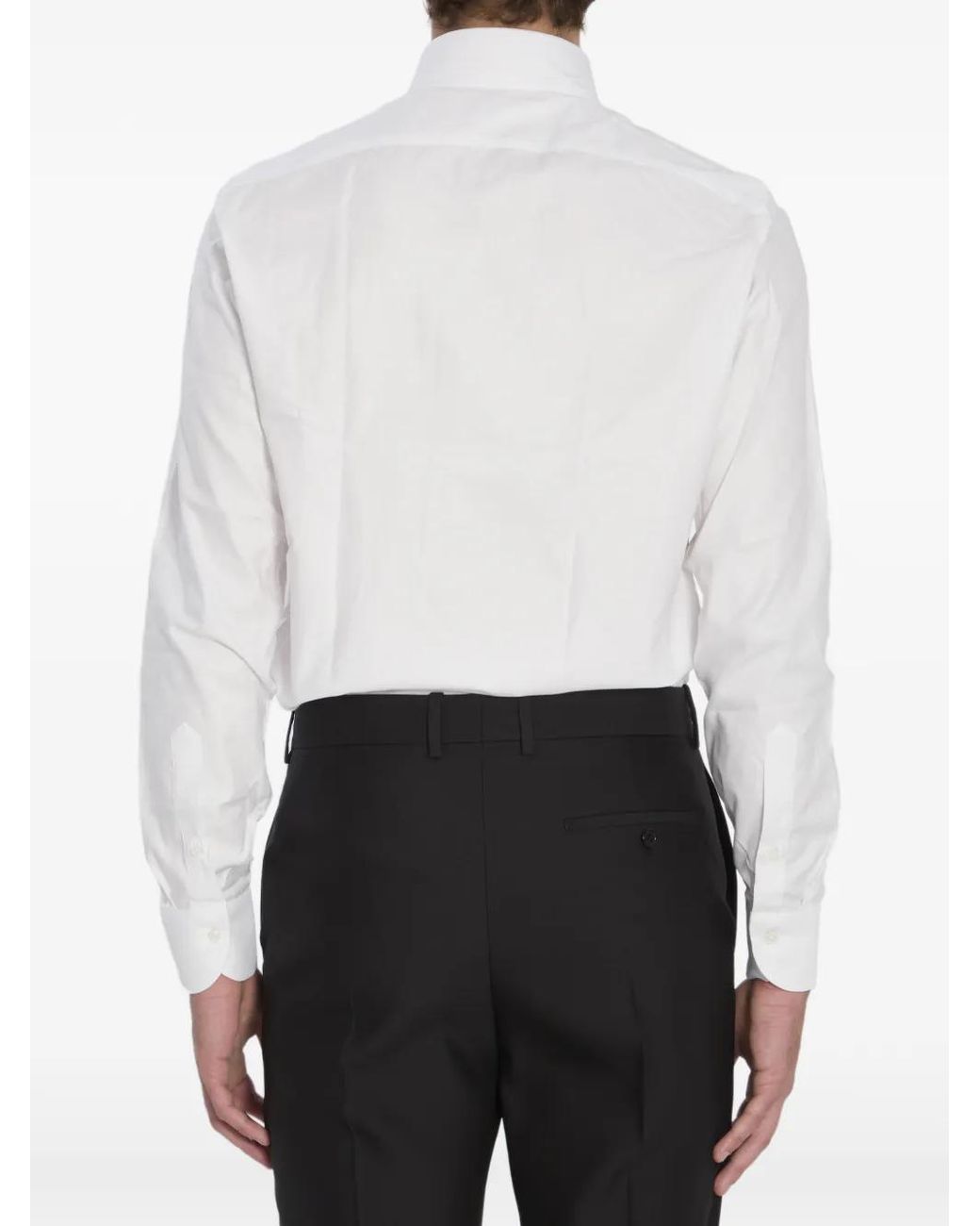 Borriello White Vomero Button-Down Shirt for men