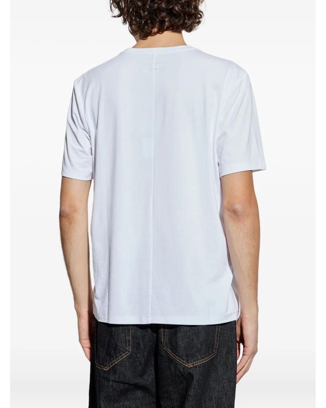 Rag & Bone White Jersey T-Shirt for men