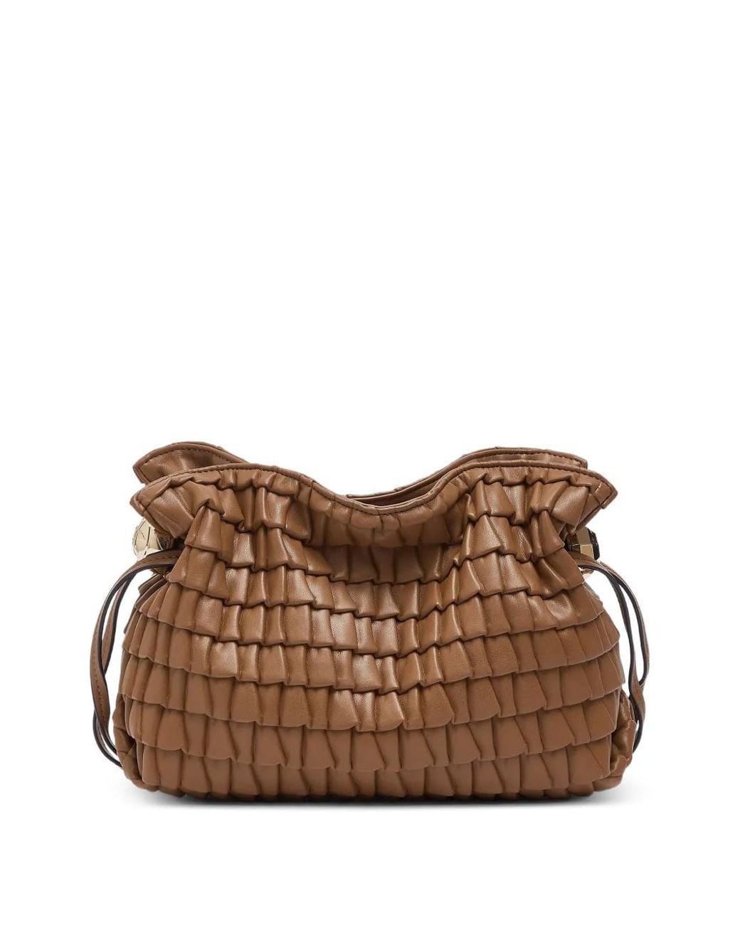 Liu Jo Brown Small Riccy Embossed Bag