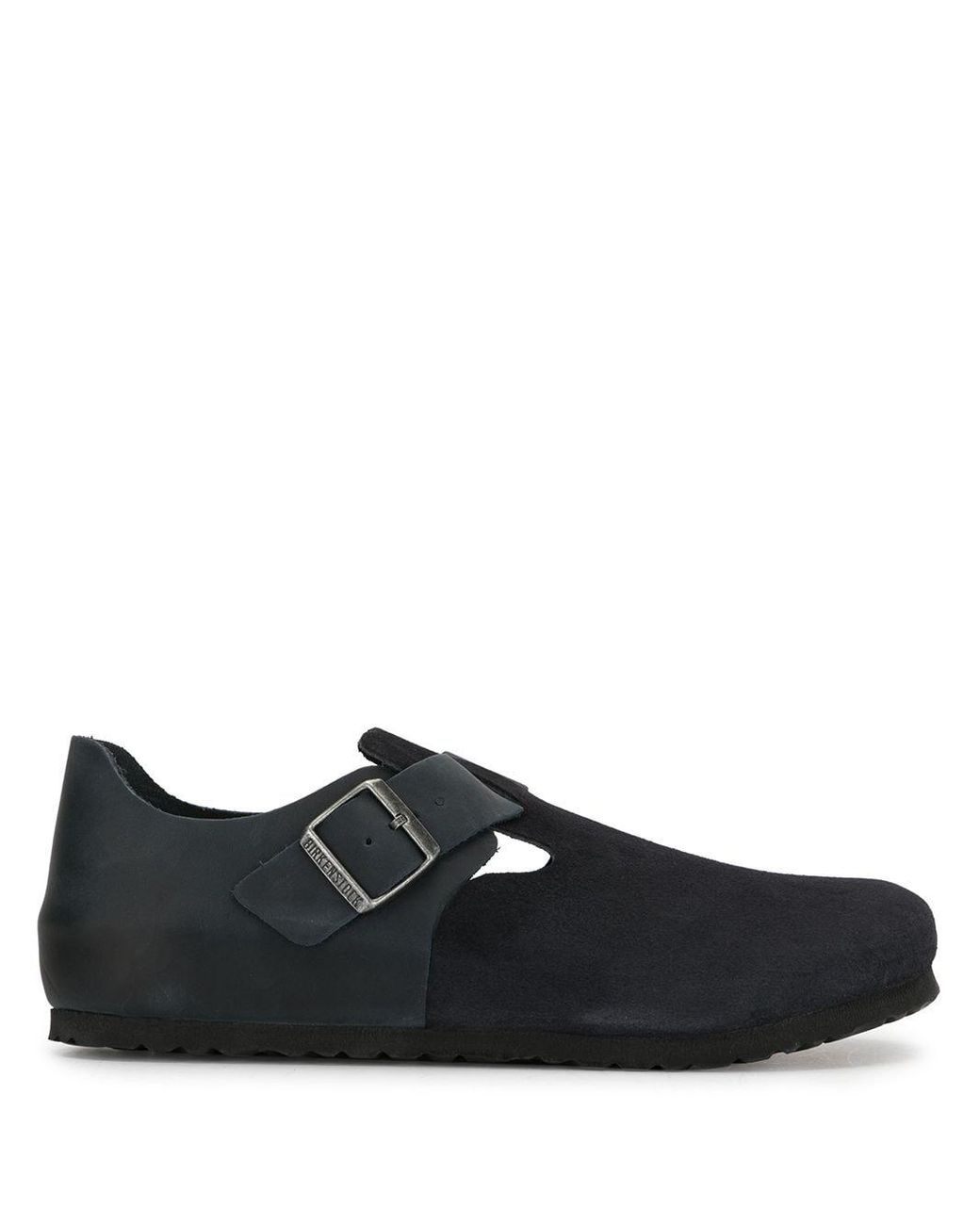 Birkenstock London Suede Leather Shoe in Blue for Men | Lyst