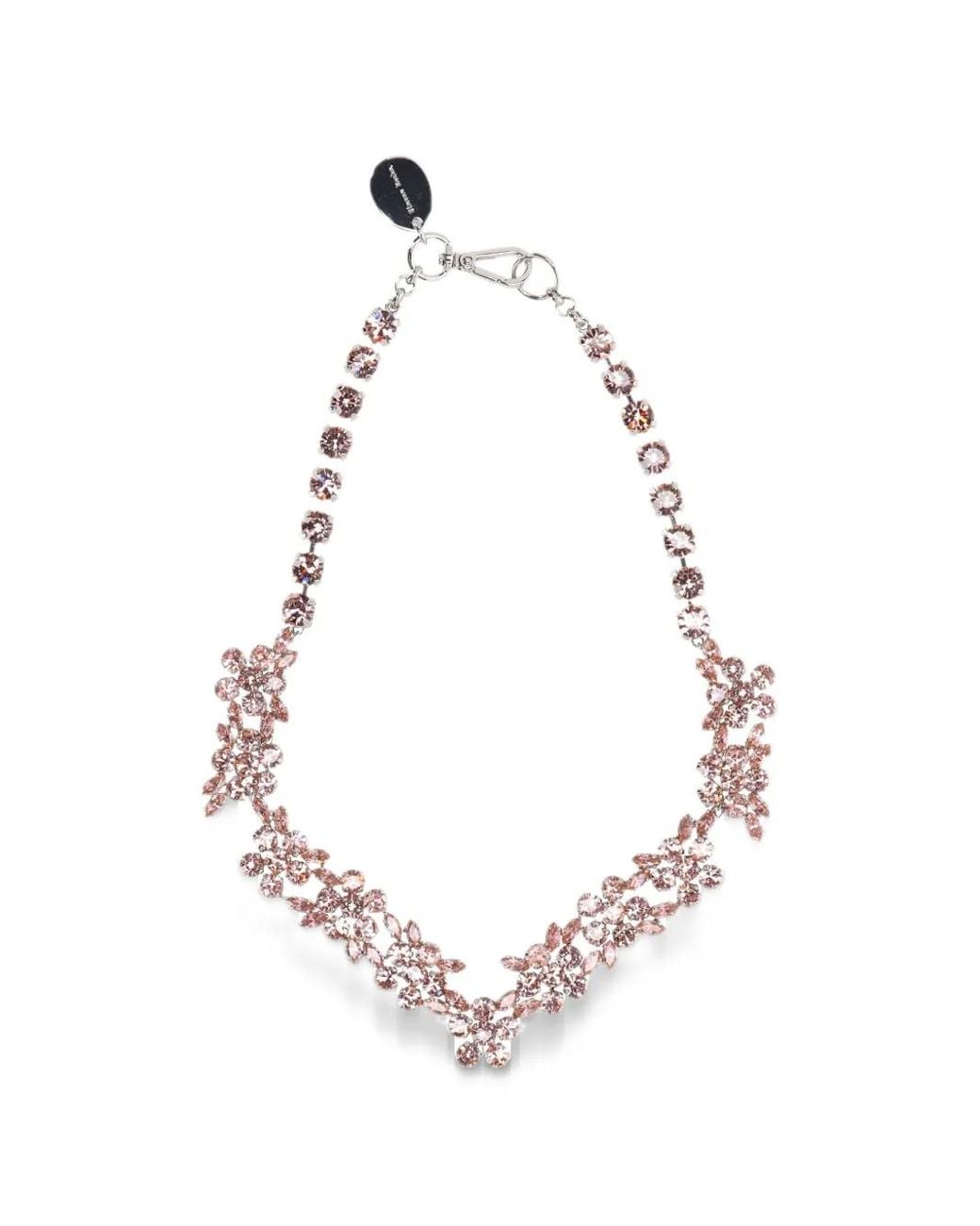 Collana Con Cristalli di Simone Rocha in White