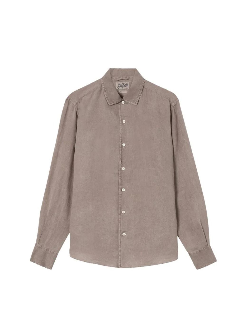 Mc2 Saint Barth Brown Raphael Shirt for men