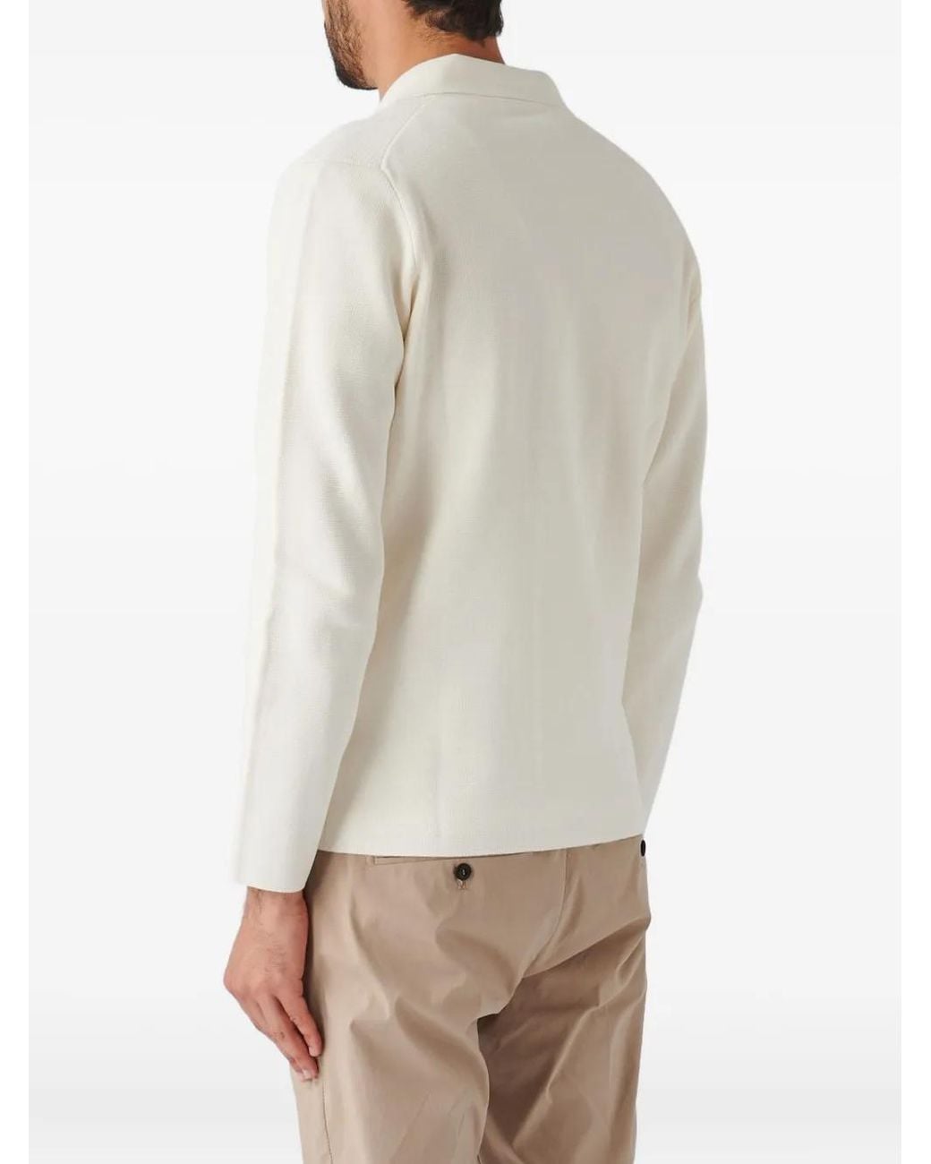 FILIPPO DE LAURENTIIS Natural Double-Breasted Blazer for men
